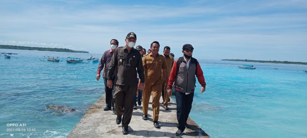 Wakil Bupati Nias Barat Kunjungan Kerja Di Pulau Hinako Tentang Pembangunan Jalan Lingkar