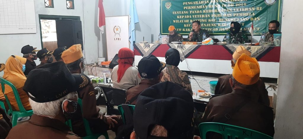 Kakan Minivetcad 07/Garut Sosialisasi Permenhan No. 10 Tahun 2021. Ajang Silaturahmi