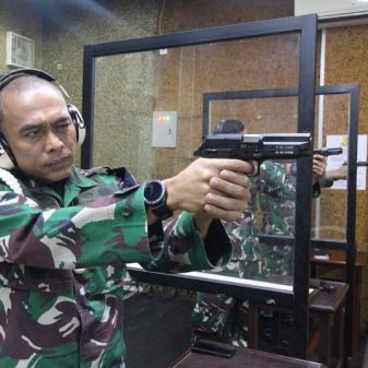 Puspom TNI AD, Tingkatkan Kemampuan Menembak