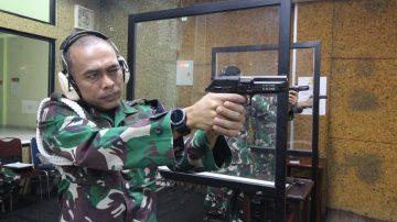 Puspom TNI AD, Tingkatkan Kemampuan Menembak
