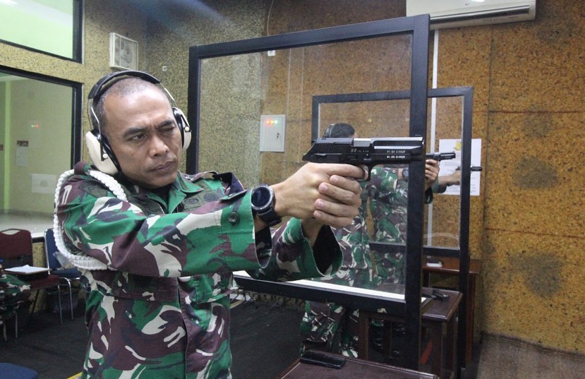 Puspom TNI AD, Tingkatkan Kemampuan Menembak