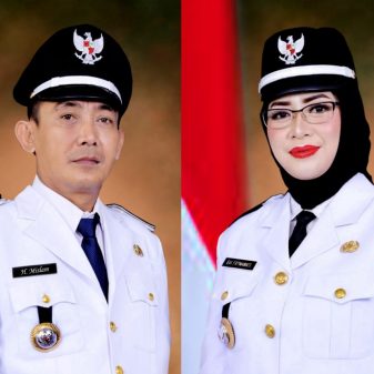 Lagi, Sepasang Suami Istri Jabat Kuwu Di Kecamatan Widasari