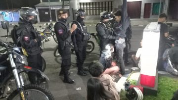 Team Maung Galunggung Amankan 8 Remaja Pesta Miras