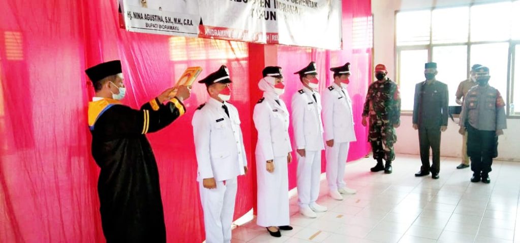 Pelantikan Kuwu Terpilih Kecamatan Sukagumiwang Resmi Dilantik