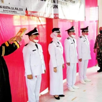 Pelantikan Kuwu Terpilih Kecamatan Sukagumiwang Resmi Dilantik