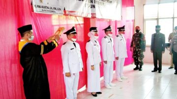 Pelantikan Kuwu Terpilih Kecamatan Sukagumiwang Resmi Dilantik