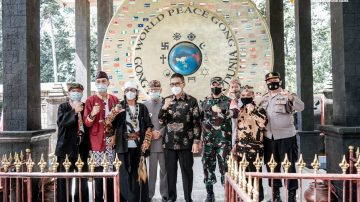 Peringati HUT Gong Perdamaian Dunia, Bupati Ciamis Ajak Masyarakat Rawat Situs Peninggalan Sejarah