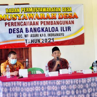 Percepat Program Pembangunan, Kuwu Bangkaloa Ilir Gelar Rapat Musdes RPJMDes