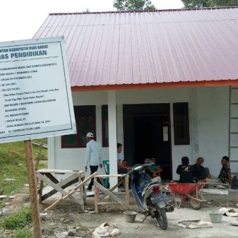 Pelaksanaan Pembangunan DAK Tahun 2021 Dinas Pendidikan KAB. Nias Barat Berjalan Dengan Baik Dan Sesuai Rencana