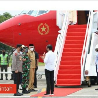 Presiden RI berkunjung ke Aceh Diterima Pejabat Forkopimda Aceh