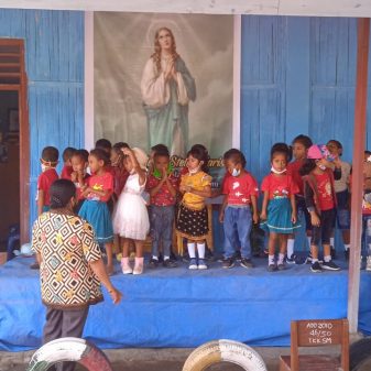 Dalam Balutan Doa, TK Stella Maris Merindukan Sentuhan Bantuan Pemerintah