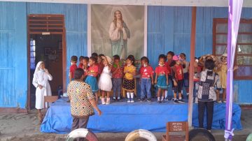 Dalam Balutan Doa, TK Stella Maris Merindukan Sentuhan Bantuan Pemerintah