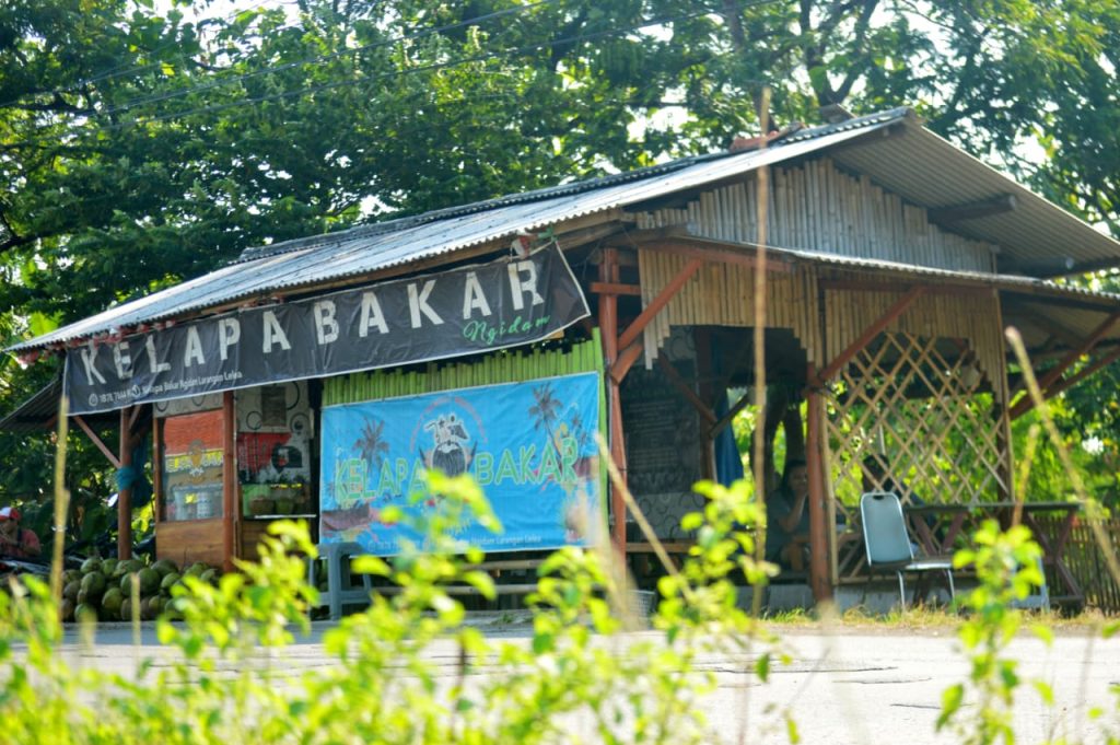 Wow..!!! Kelapa Bakar Ngidam Larangan Lelea Yang Kaya Khasiat
