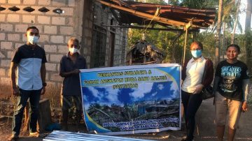 Kolaborasi Perkantas Surabaya Dengan FAM Sarai Distribusi Bahan Bangunan Tahap 2