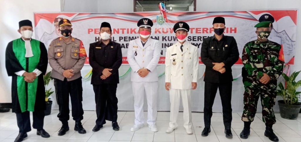 Dua Kuwu Terpilih Se-Kecamatan Lelea Resmi Dilantik