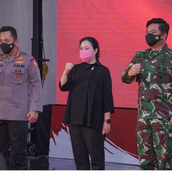 Panglima TNI Hadiri Bhakti Sosial Alumni Akabri 1996 “Brantasena” di Tangerang