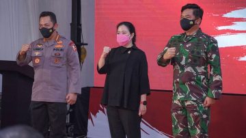 Panglima TNI Hadiri Bhakti Sosial Alumni Akabri 1996 “Brantasena” di Tangerang