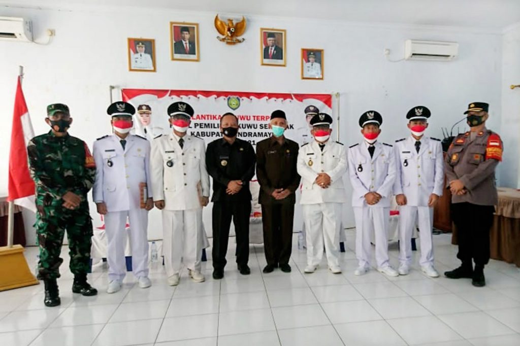 Lima Kuwu Terpilih Se-Kecamatan Kandanghaur Resmi Dilantik
