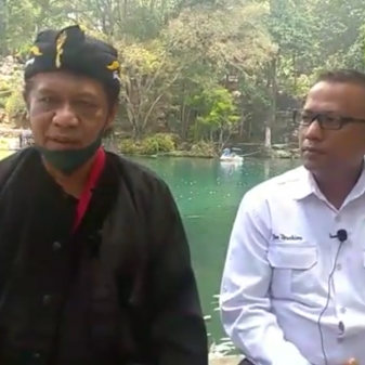 Mantan Kapolda Irjen Pol. Anton Carliyan Kunjungi Objek Wisata AlamTalaga Biru Cicerem