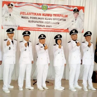 Delapan Kuwu Terpilih Se-Kecamatan Terisi Resmi Dilantik