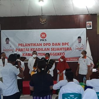 Lantik PKS Nagekeo, DPR RI Johan Roshian Atensi Penanganan Dinamika Waduk