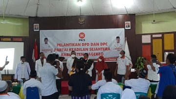 Lantik PKS Nagekeo, DPR RI Johan Roshian Atensi Penanganan Dinamika Waduk