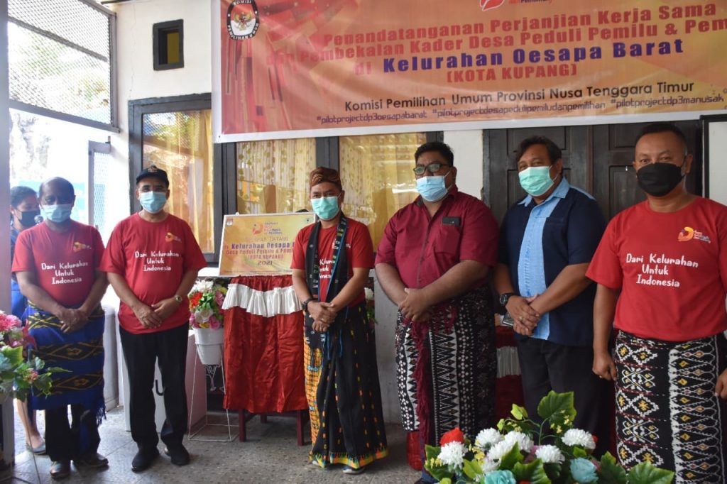 Oesapa Barat Pilot Project Pemilu, Jeriko Pertegas Antisipasi Perpecahan Pemilu