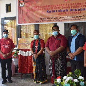 Oesapa Barat Pilot Project Pemilu, Jeriko Pertegas Antisipasi Perpecahan Pemilu