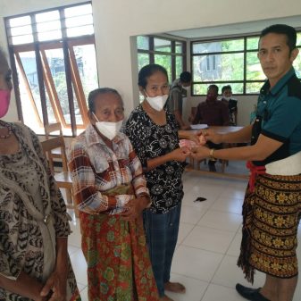 Penyaluran BLT Covid Desa Lobodei, Diberikan Secara Tunai