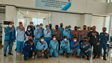 Ditpamobvit Polda Banten Gelar Sosialisasi Sistem Pengamanan Objek Vital Nasional di PT Krakatau Posco