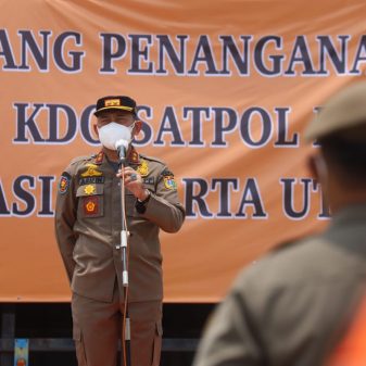Hadapi Musim Hujan, Kasatpol PP DKI Amanahkan Personel Jalani Lintas Batas Tupoksi