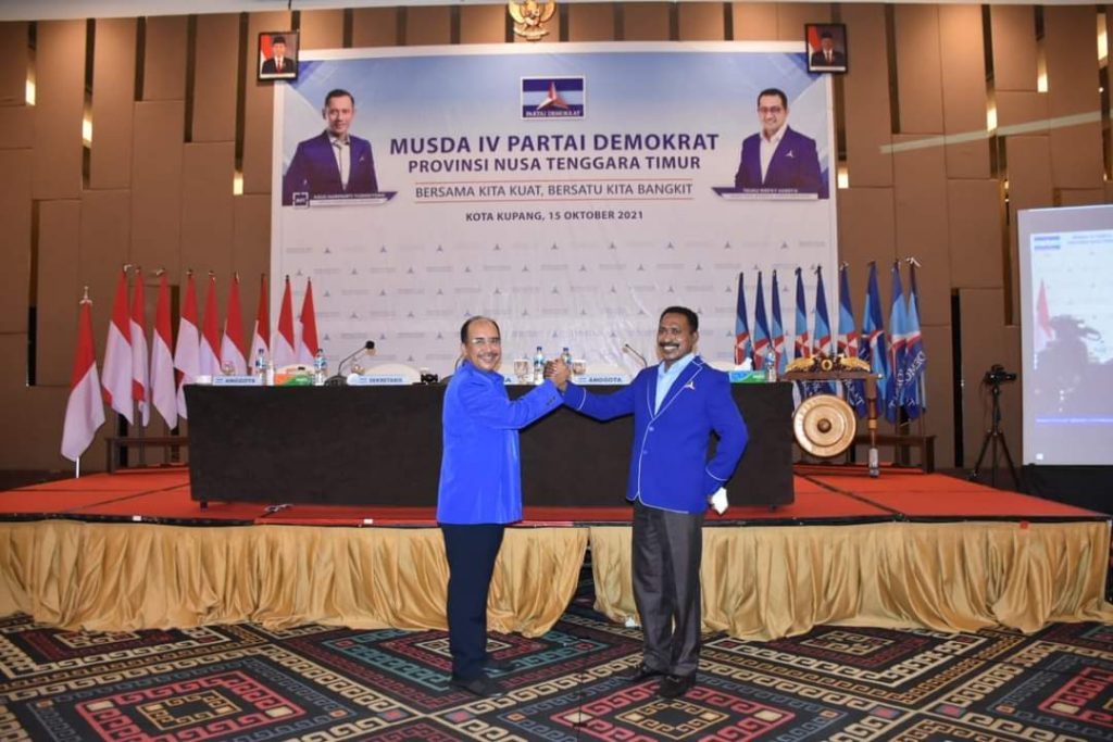 Jeriko Unggul dalam Musda DPD Partai Demokrat NTT