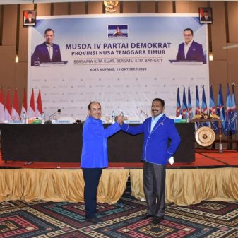 Jeriko Unggul dalam Musda DPD Partai Demokrat NTT