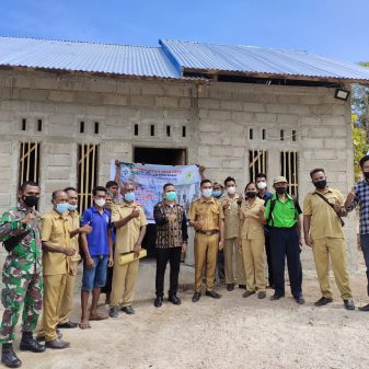 Wabup Sabu Raijua, NTT Resmikan Rumah Layak Huni