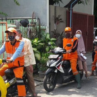 PPSU Kelurahan Warakas Bantu Kegiatan Bandar Vaksin