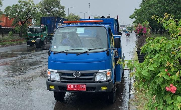 Hujan Sejak Dini Hari, Sebanyak 20 Unit Mobile Pompa Sudin SDA Jakut Disiagakan