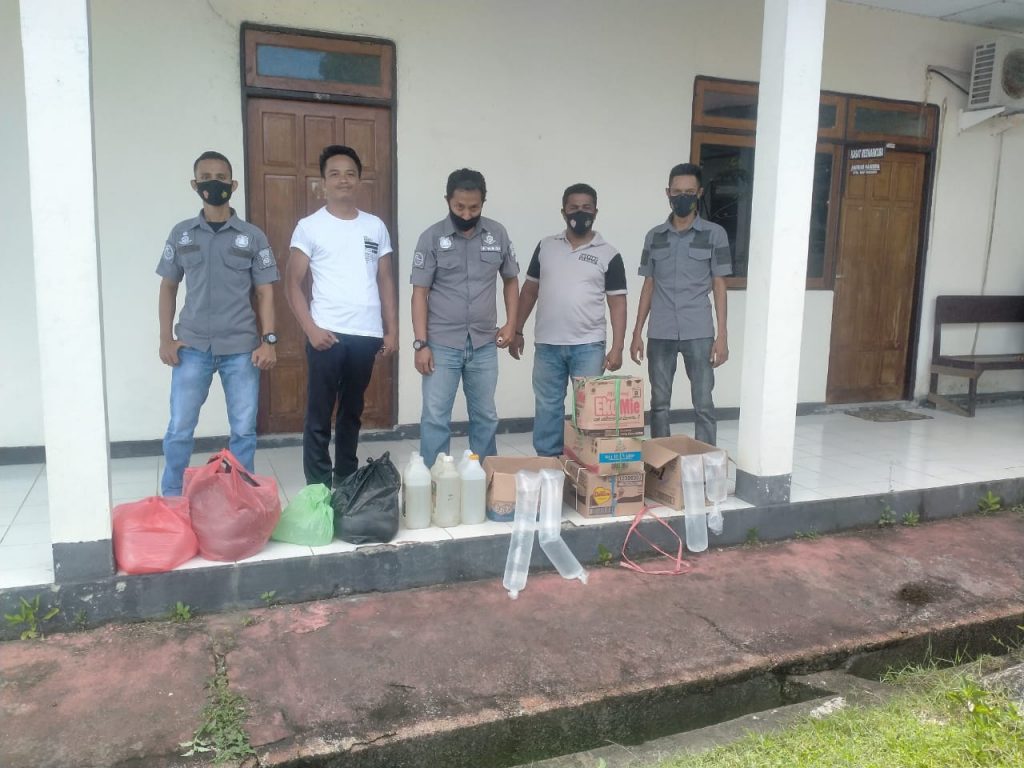 Polres Maluku Tengah, Razia Miras Jenis Sopi
