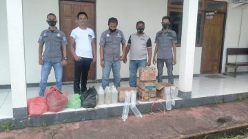 Polres Maluku Tengah, Razia Miras Jenis Sopi