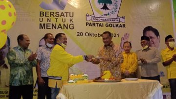 HUT Partai Golkar Yang Ke-57 Alan Hehanussa Menghimbau Agar Kader Golkar Harus Menang Tahun 2024