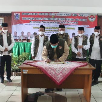 Walikota Jakut Resmikan FK-ULUM Kecamatan Pademangan