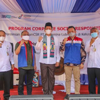 Gandeng CSR PT Pertamina Lubricants, Kelurahan Tugu Selatan Resmikan Diri Sebagai Kampung Integritas dan Kolaborasi