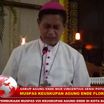 Uskup Agung Ende Mgr Vincentius Sensi Potokota Buka Muspas VIII
