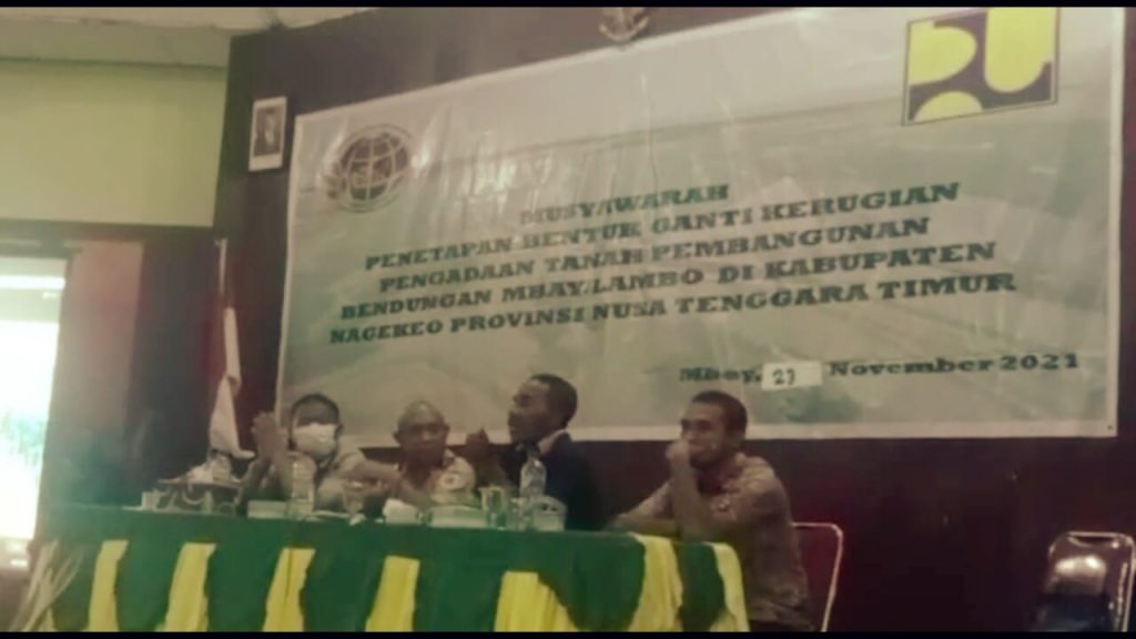 Kisruh Waduk Lambo, Camat Aesesa Nagekeo Buka Mediasi 25 November