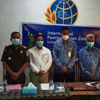 Kepala Pertanahan Sabu Raijua Mengajak Jajarannya Untuk Berkomitmen Dalam Membangun Zona Intergritas