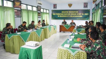 Peduli Kesehatan Anggotanya, Korem 071/Wijayakusuma Berikan Penyuluhan Kesehatan