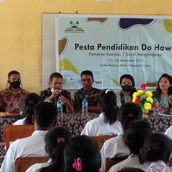 Lay Wadu : Kegiatan Pameran kampus sangat bermanfaat Bagi Siswa Lebih Memahami Dunia Kampus