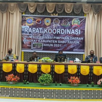 Pemda Sabu Raijua adakan Rapat Forum Koordinasi Pimpinan Daerah