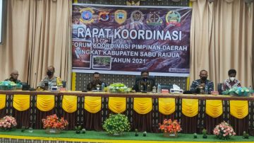 Pemda Sabu Raijua adakan Rapat Forum Koordinasi Pimpinan Daerah