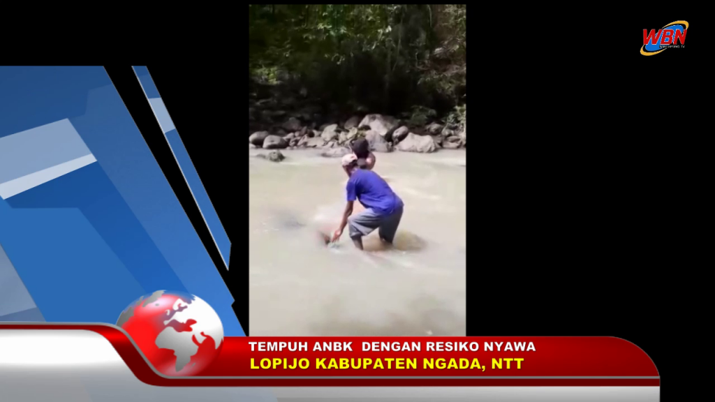 Memprihatinkan, Lopijo Ngada Demi ANBK Pelajar Bertarung Nyawa