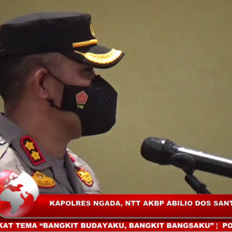 Sapa Jajaran, Ini Penekanan Kapolres Ngada AKBP Abilio Dos Santos, S.I.K